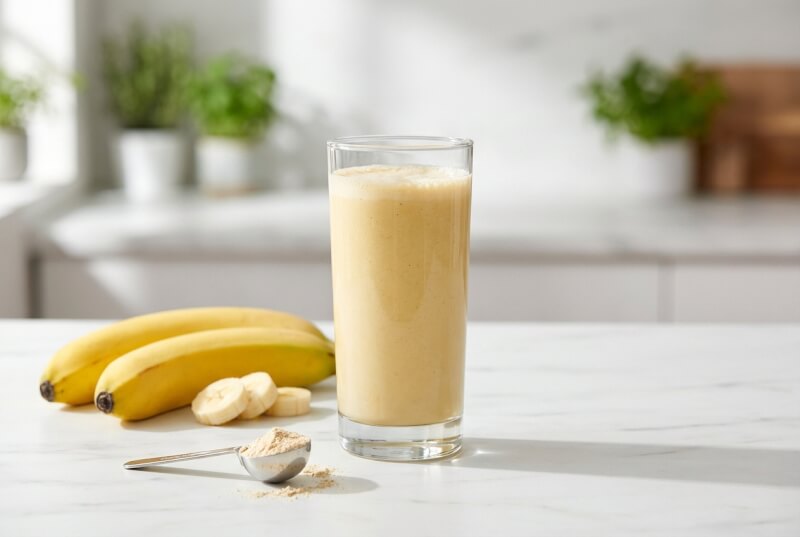 smoothie banane proteine
