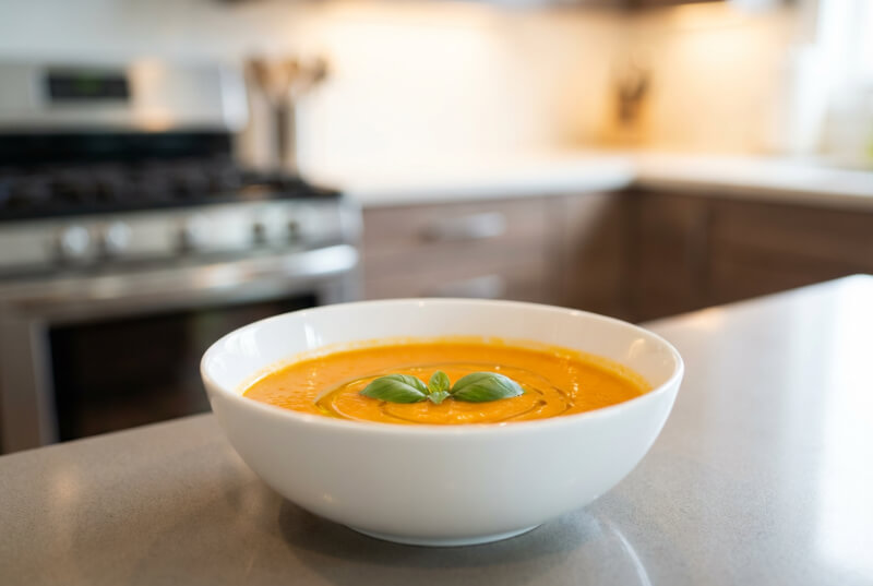 soupe carotte poivron